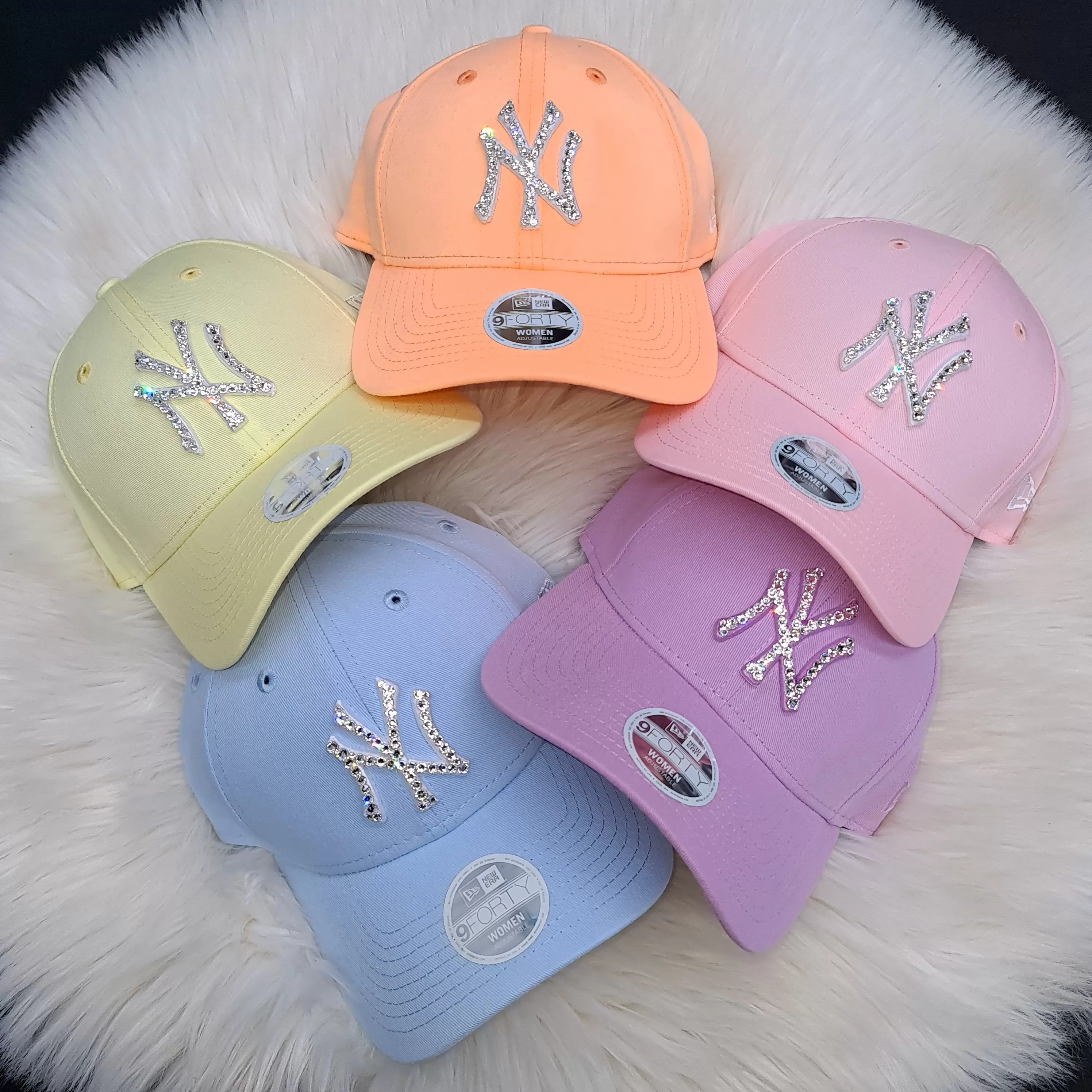 Limited Edition Pastel Collection NY Yankees Strapback (Yellow)