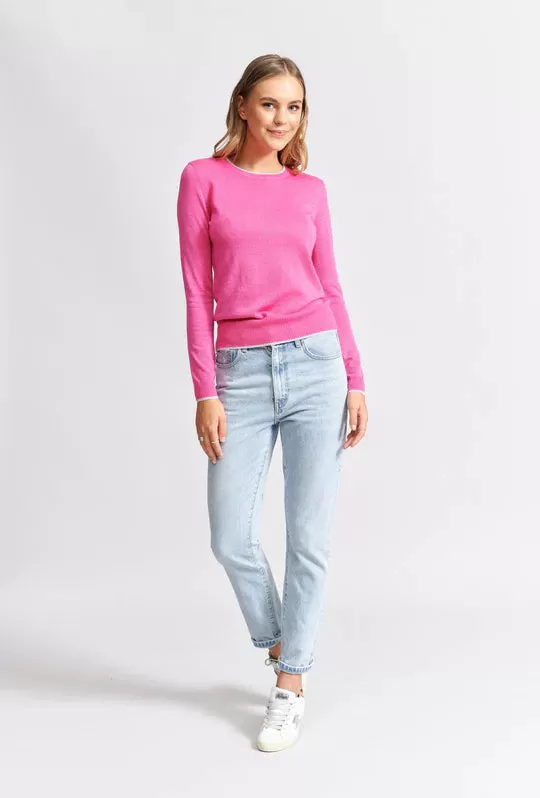 Lurex Long Sleeve Knit