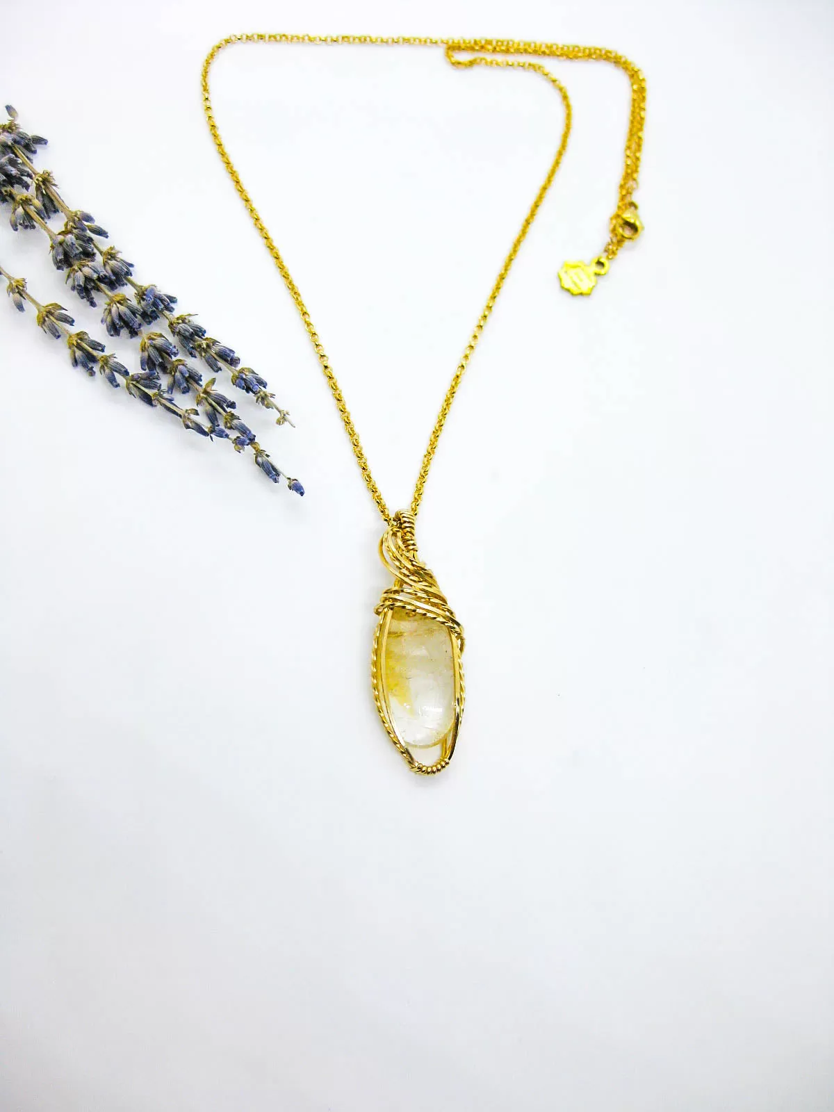 Marigold: Citrine Necklace - n612oak