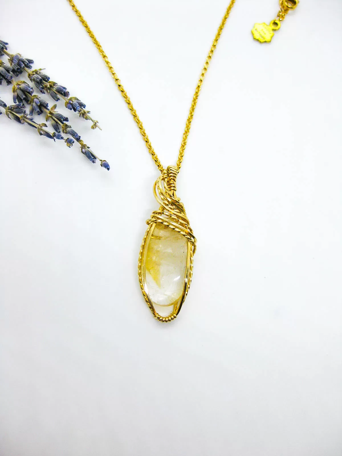 Marigold: Citrine Necklace - n612oak