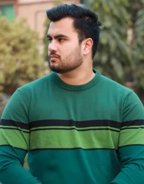 Men's Comfy Green Sweater