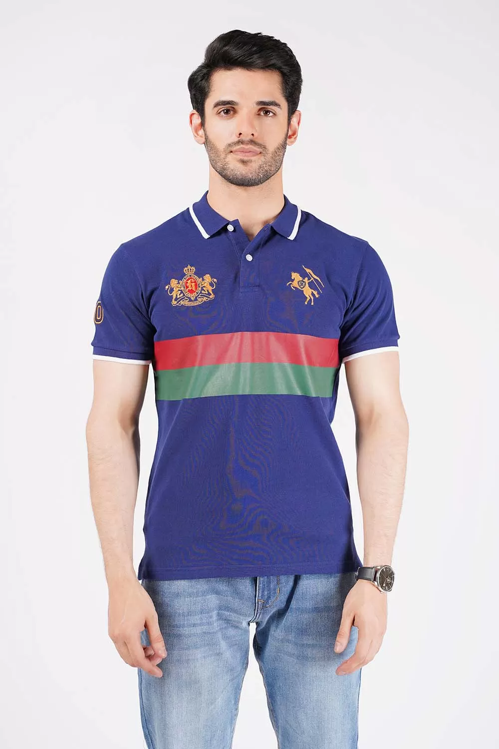 Men's Short Sleeves Fashion Polo