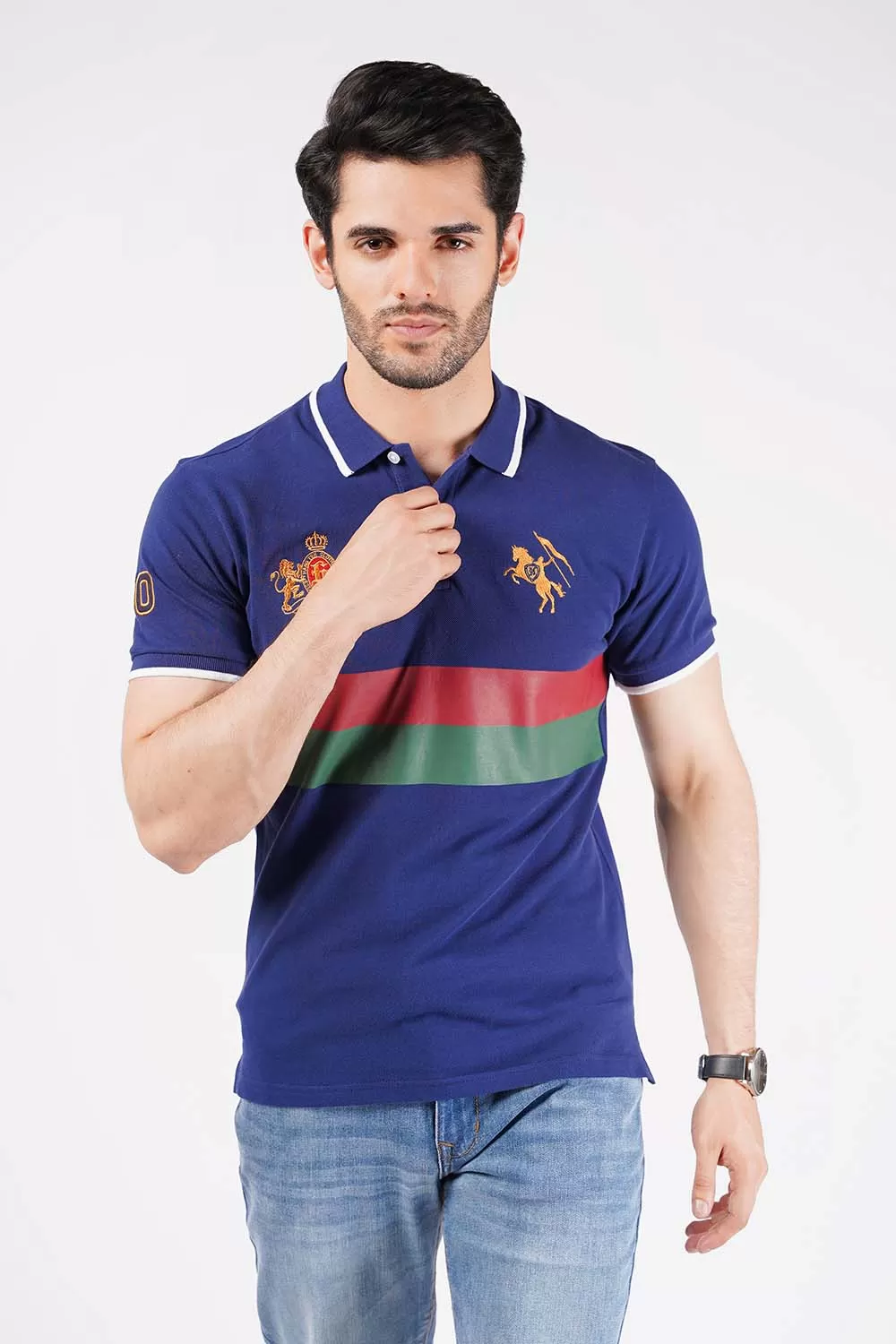 Men's Short Sleeves Fashion Polo