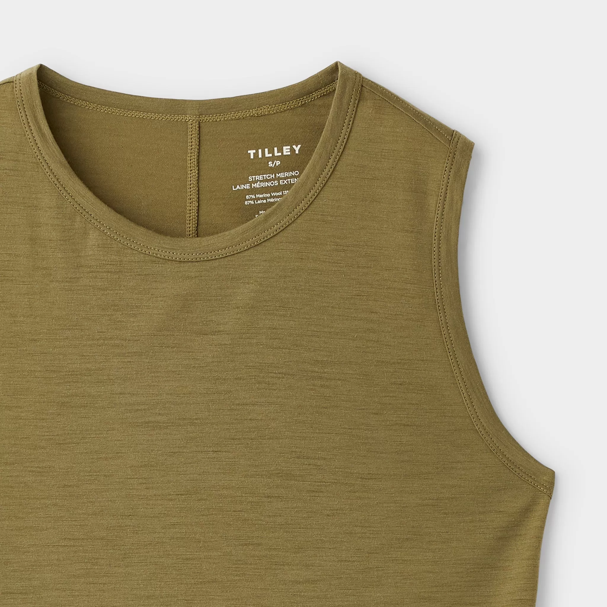 Merino Crop Tank