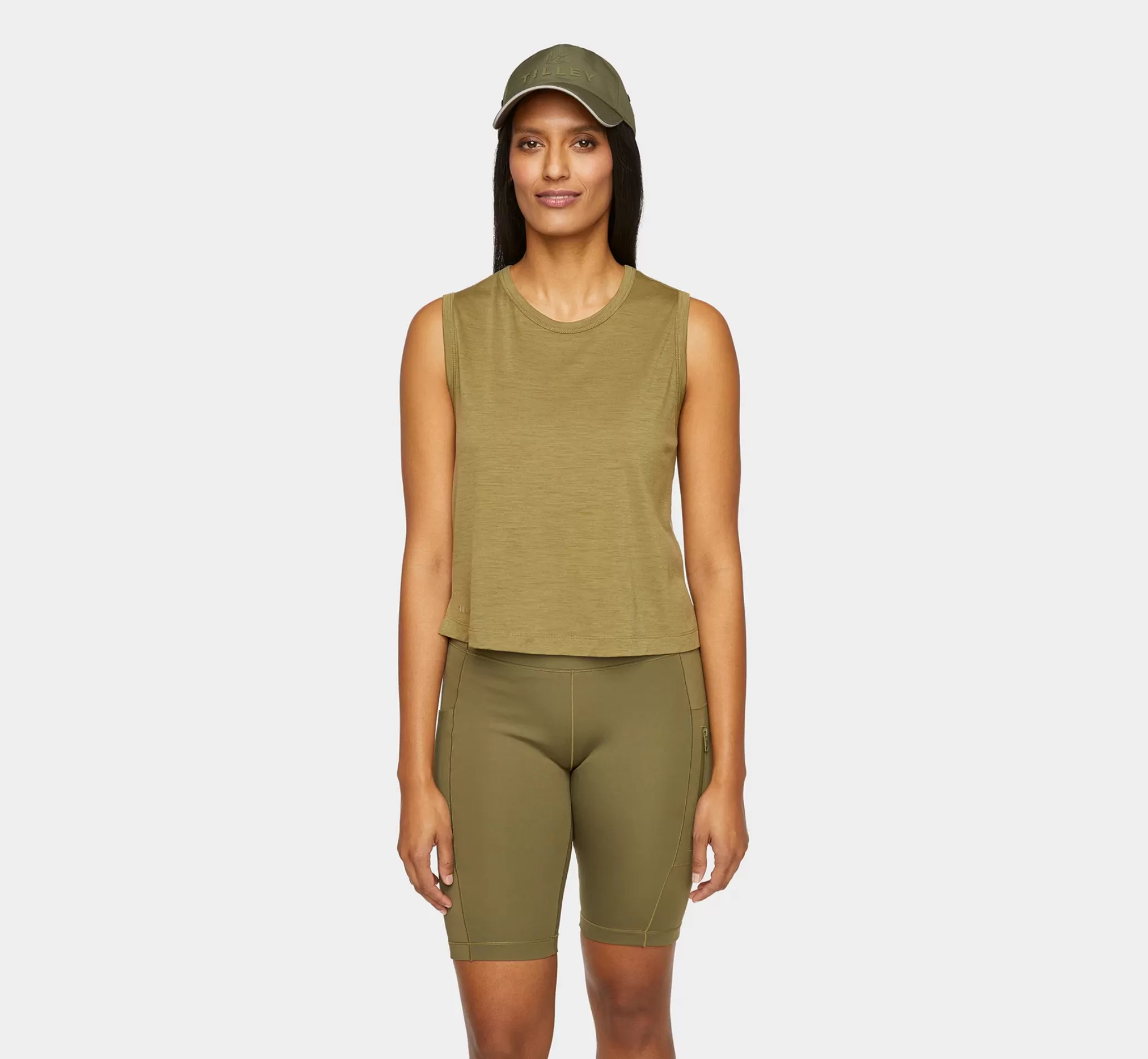 Merino Crop Tank