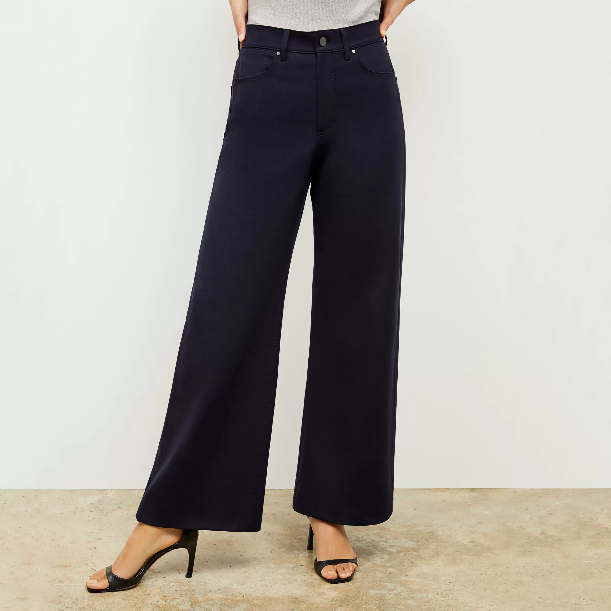 Milo Wide-Leg Jean - Eco Better Than Denim :: Dark Navy