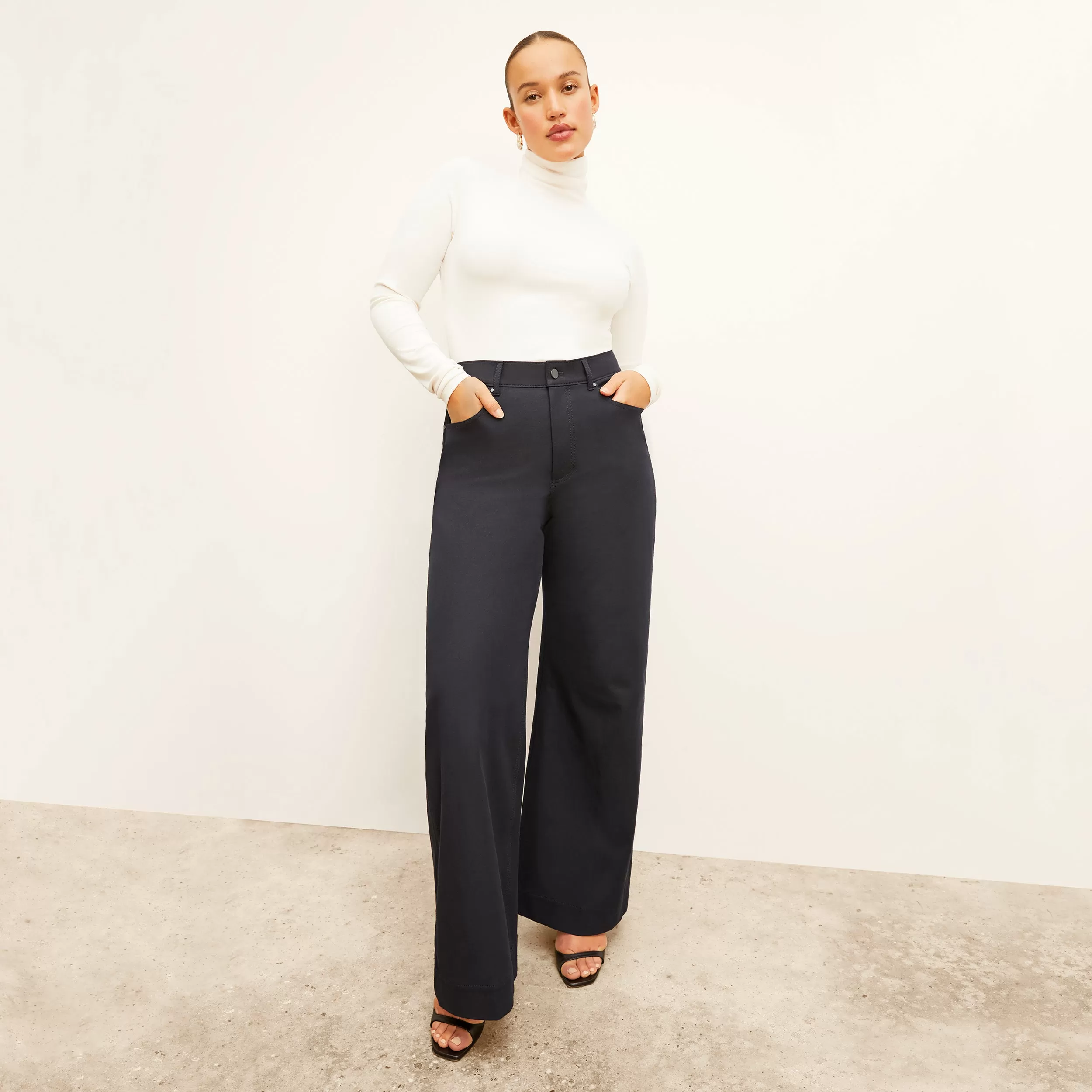 Milo Wide-Leg Jean - Eco Better Than Denim :: Dark Navy