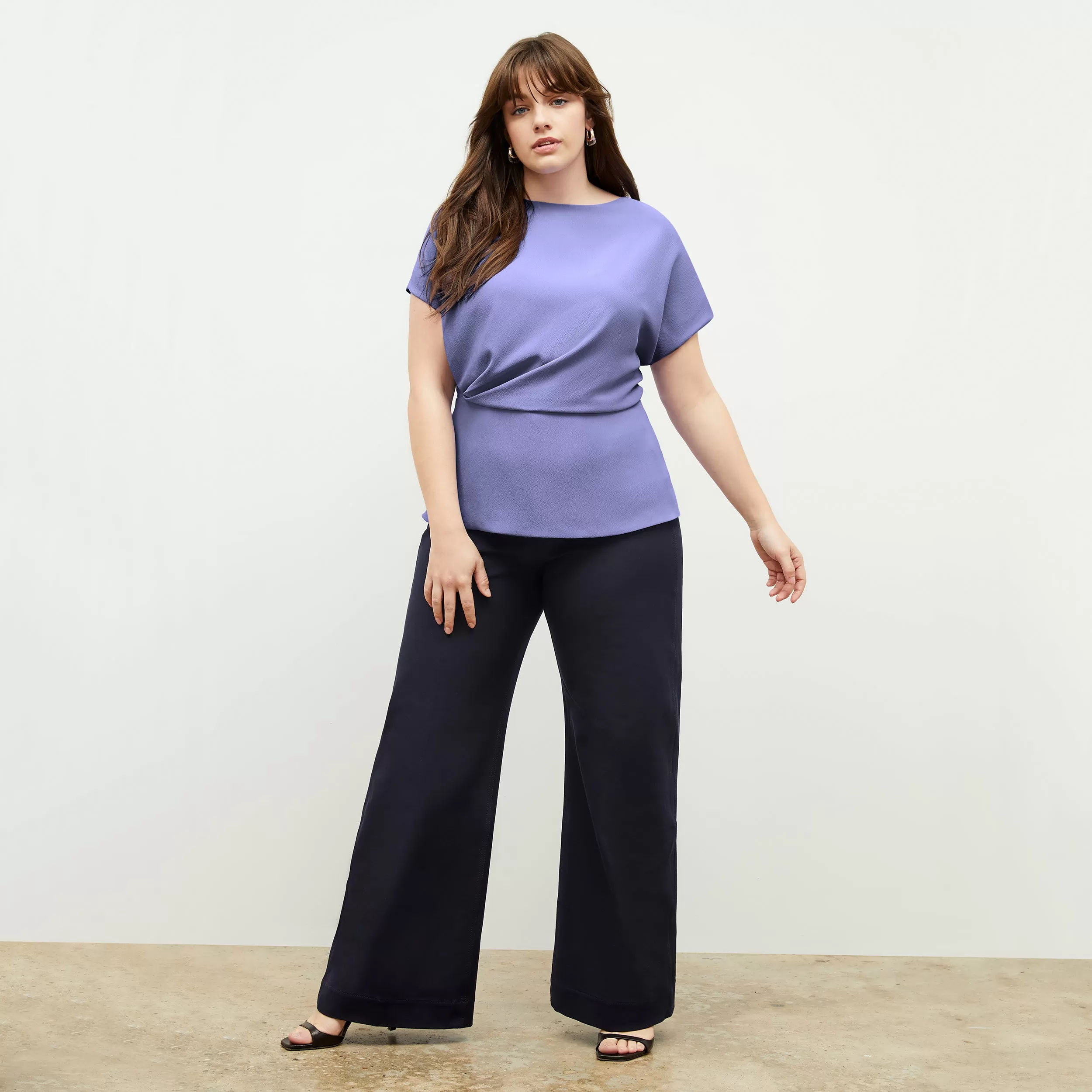 Milo Wide-Leg Jean - Eco Better Than Denim :: Dark Navy