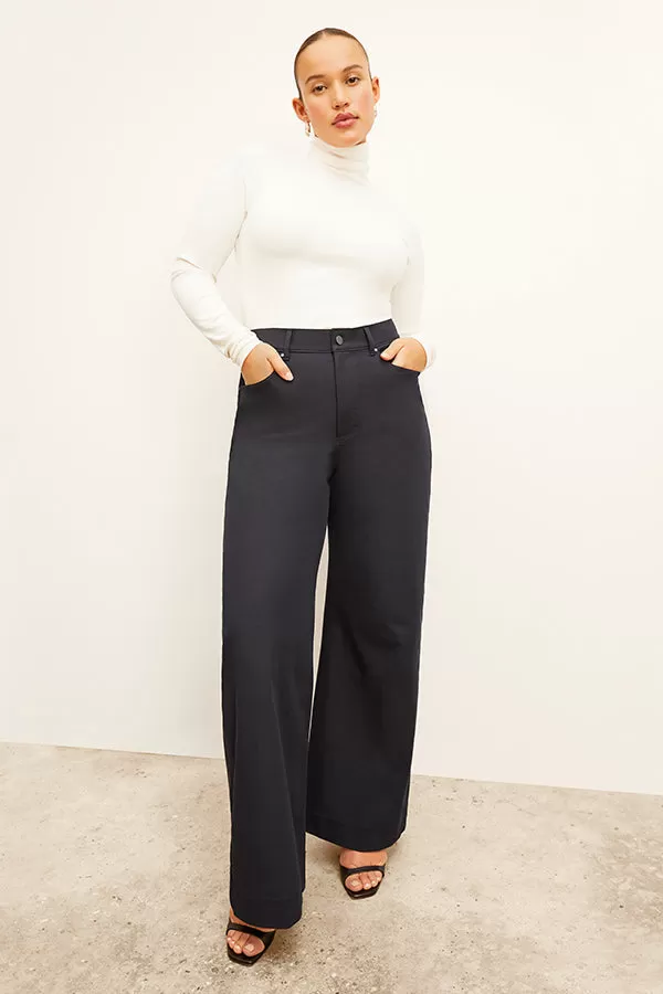 Milo Wide-Leg Jean - Eco Better Than Denim :: Dark Navy