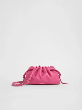 Mini Leather Bloom Bag in Dolly