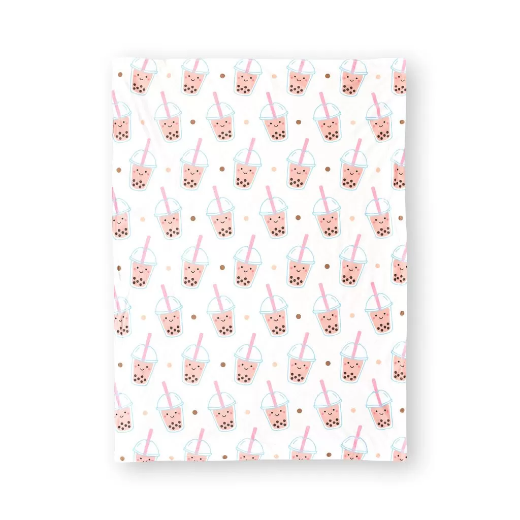 Minky Fleece Blanket - Hong Kong Inspired