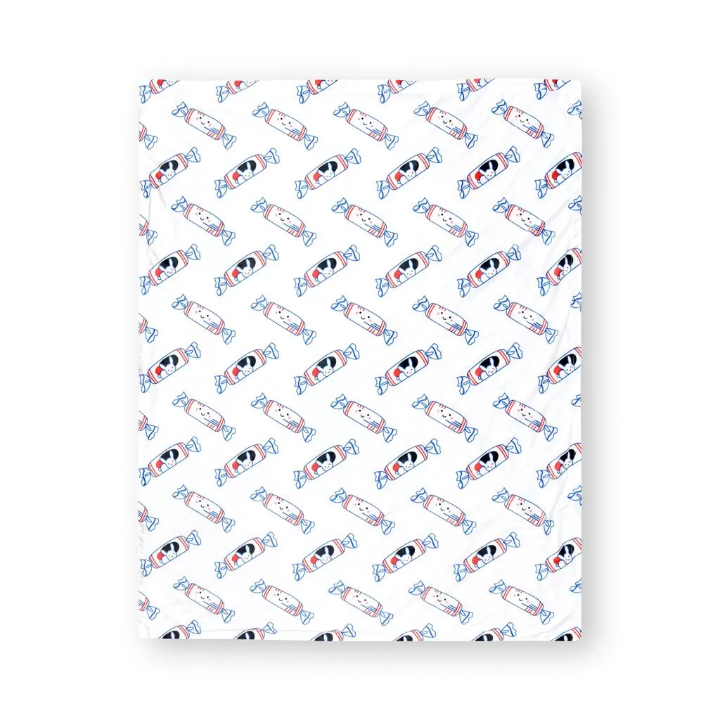 Minky Fleece Blanket - Hong Kong Inspired