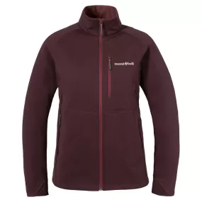 Montbell Jacket Women's Trail Action - Stretch CLIMAPLUS® Wine Red