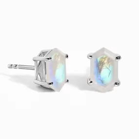 Moonstone Earrings - Serenity Studs