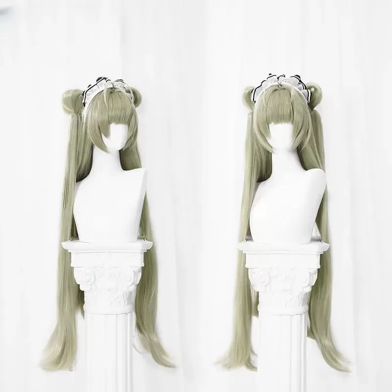 Nikke Goddess of Victory SODA Light Green Pastel Twintails Cosplay Wig ON803