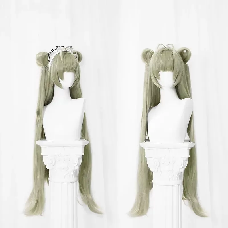 Nikke Goddess of Victory SODA Light Green Pastel Twintails Cosplay Wig ON803