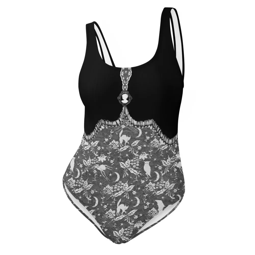 October's Lace Cameo Swimsuit by fox savant