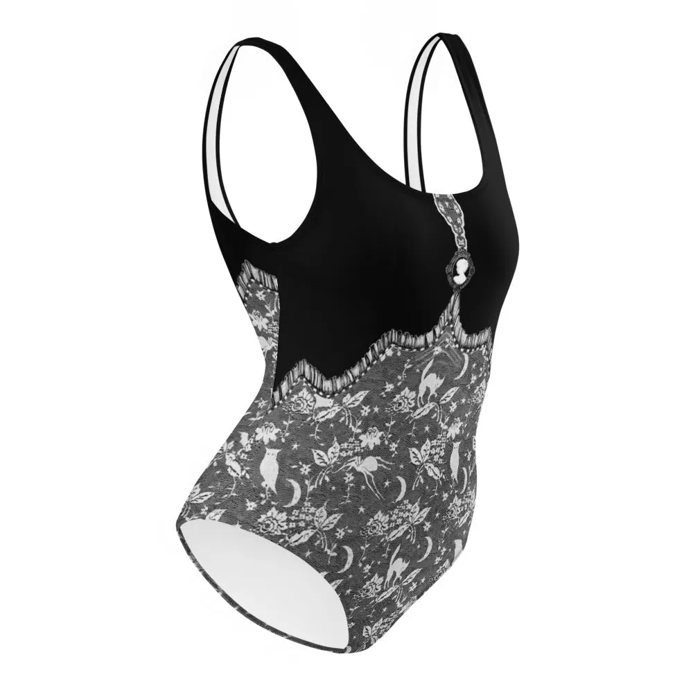 October's Lace Cameo Swimsuit by fox savant