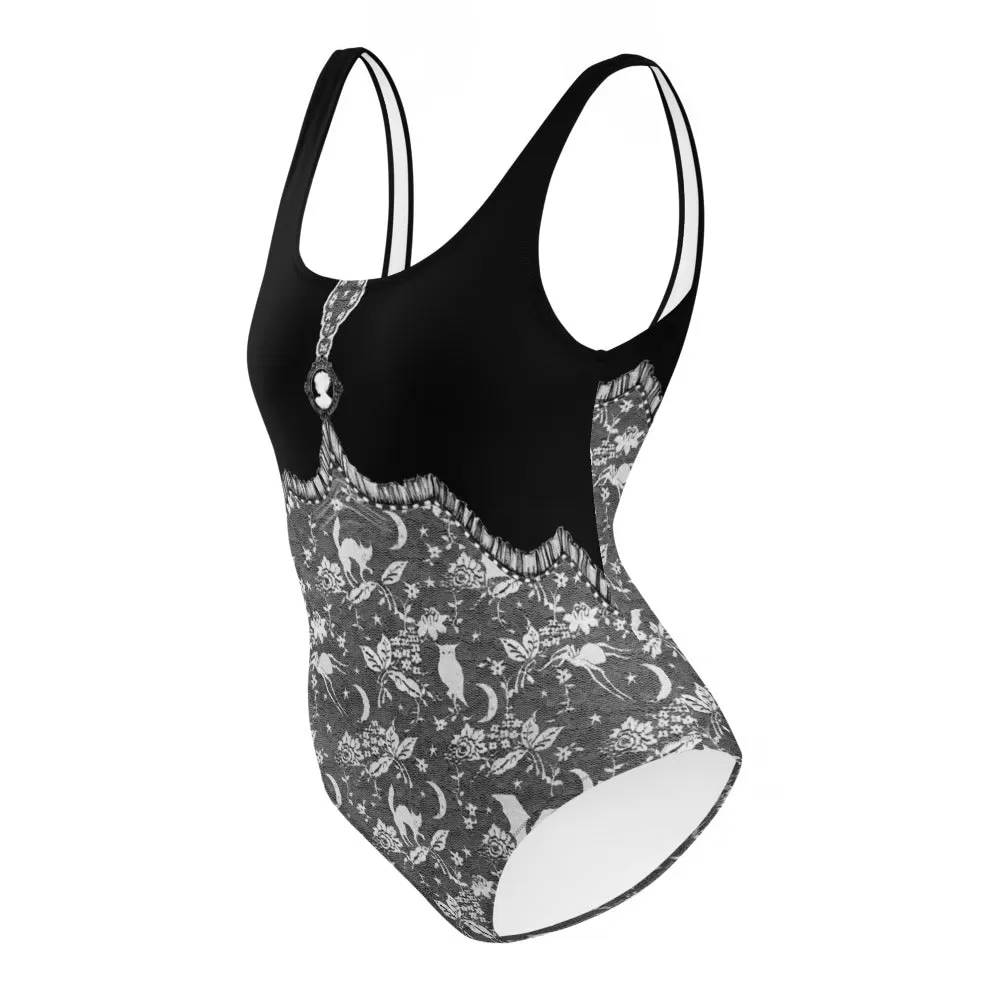 October's Lace Cameo Swimsuit by fox savant