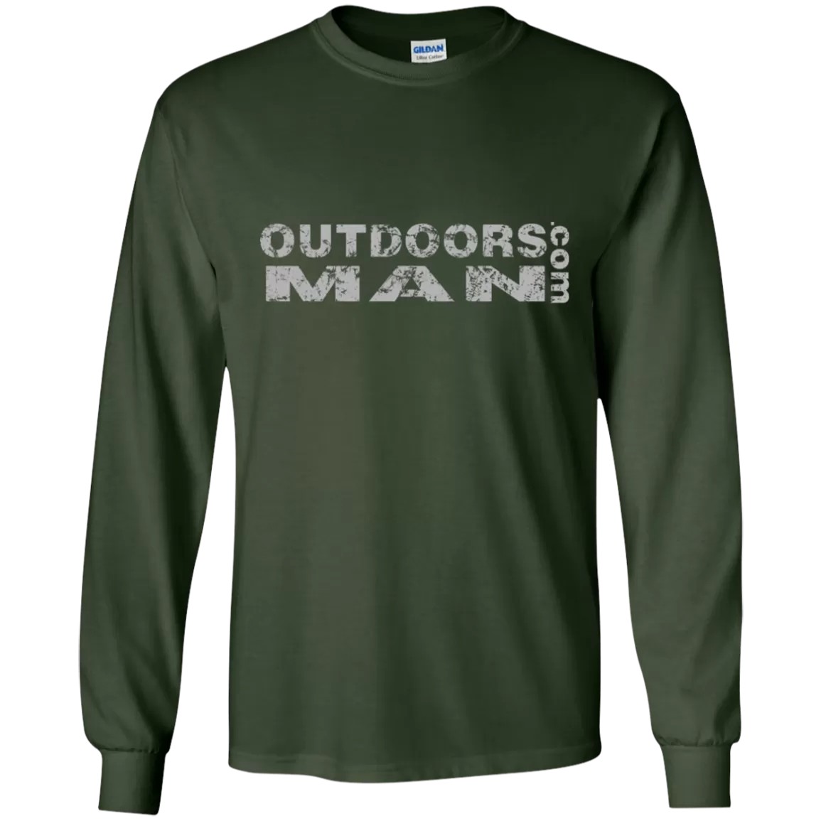 OUTDOORSMAN® Faded Logo Tee LS