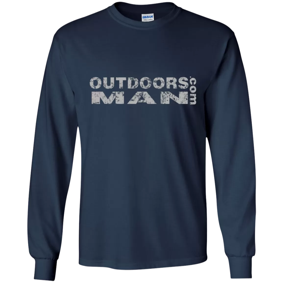 OUTDOORSMAN® Faded Logo Tee LS