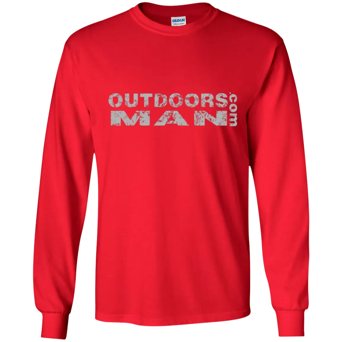 OUTDOORSMAN® Faded Logo Tee LS