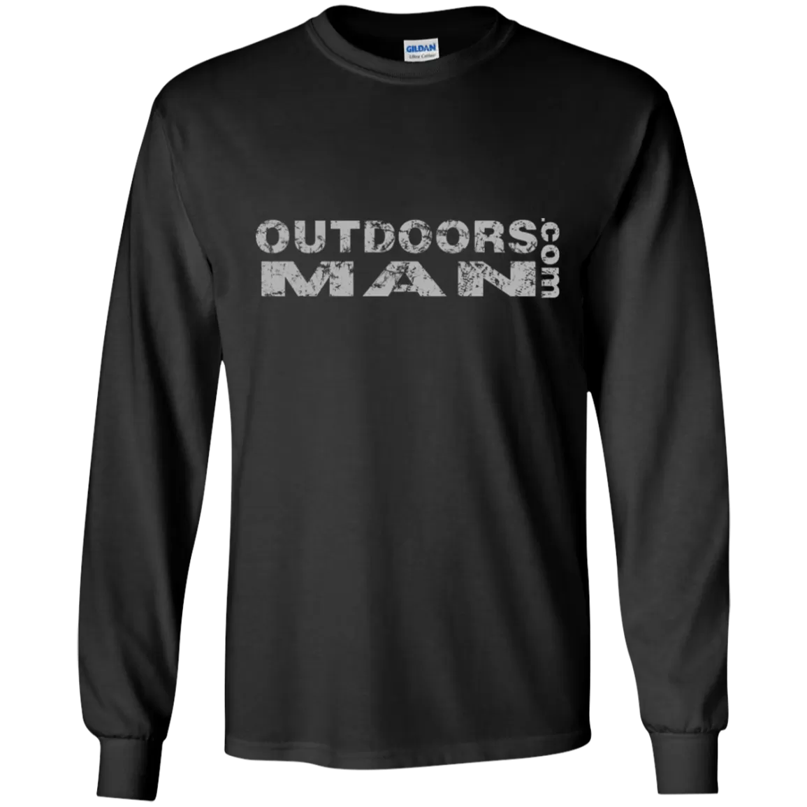 OUTDOORSMAN® Faded Logo Tee LS