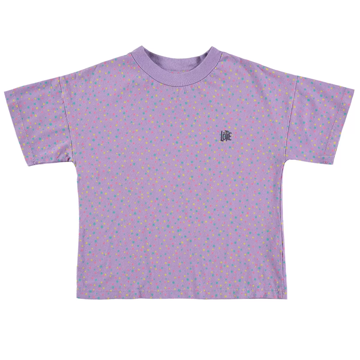 Oversized Dots T-Shirt – mauve