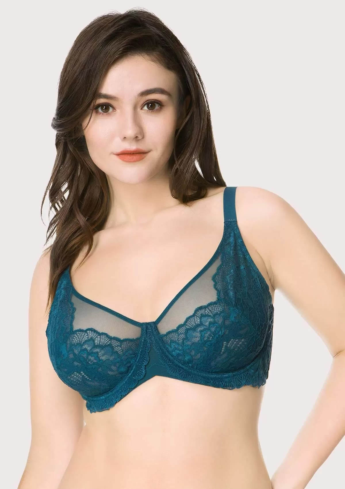 Paeonia Lace Underwire Bra