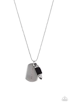 Paparazzi Proud Patriot - Men's Necklace ( Because Of The Brave )