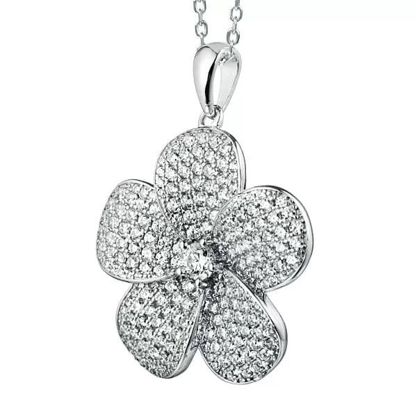 Pavé Paradise Blossom Pendant