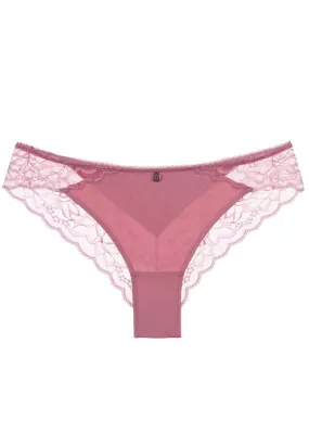 PEARL Plus Floral Lace Vintage Pink Hipster