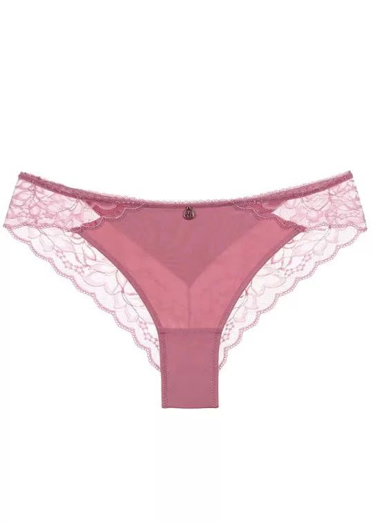 PEARL Plus Floral Lace Vintage Pink Hipster