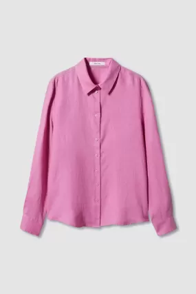 Pink Linen Shirt