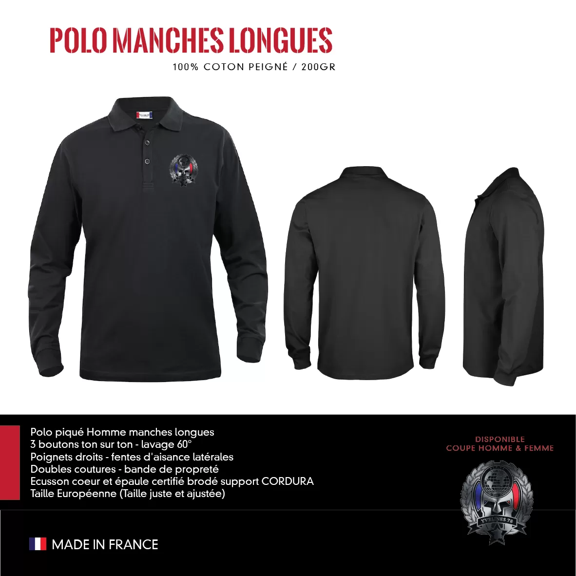 Polo Manches Longues