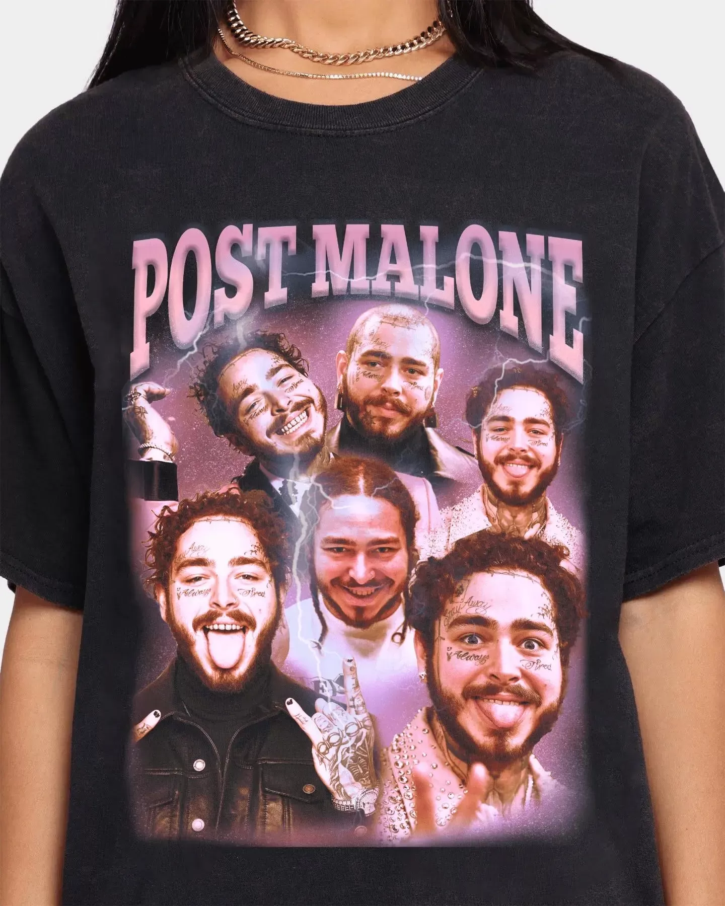 Post Malone Tee - Black