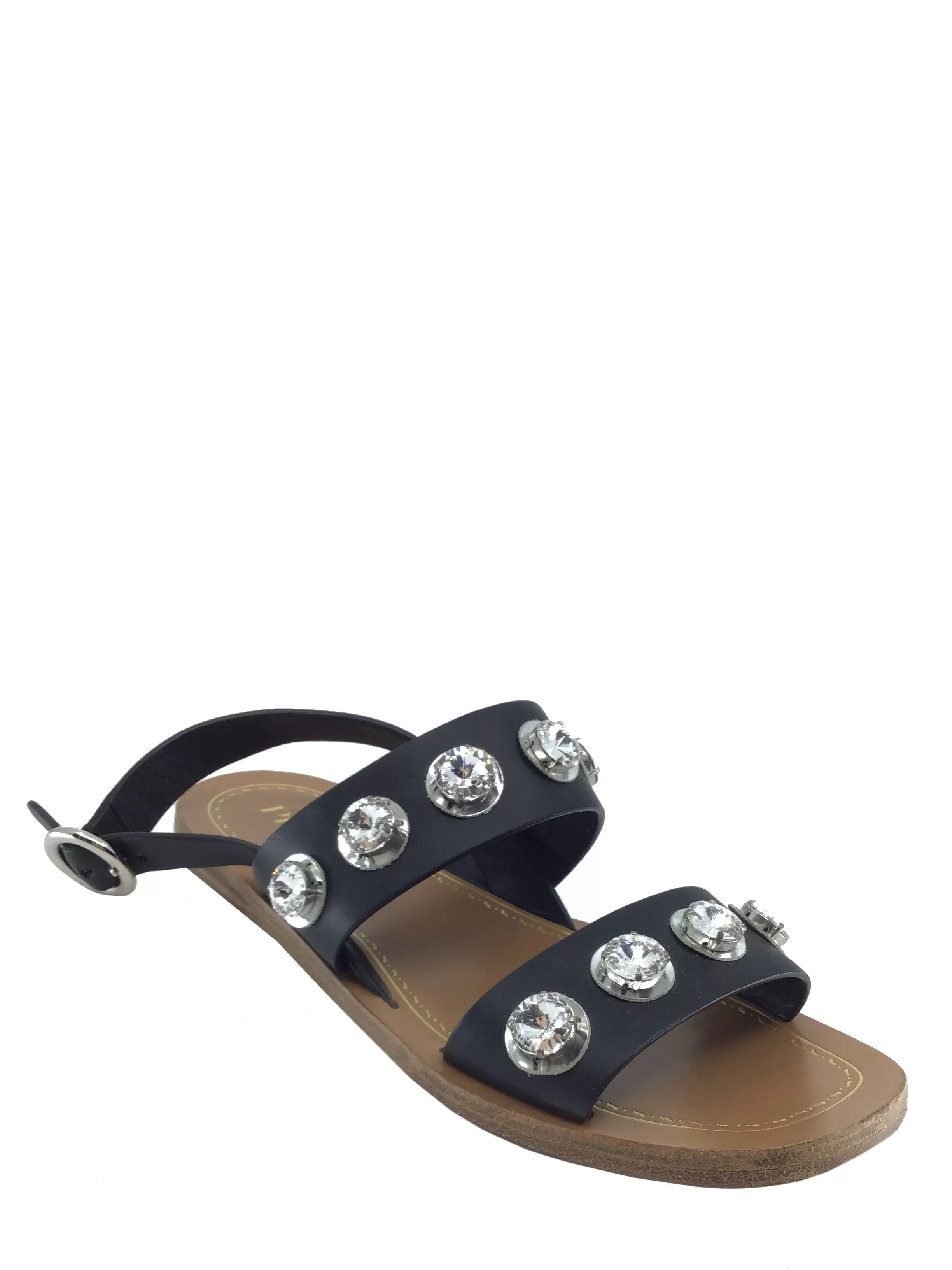 Prada Rhinestone Sandals