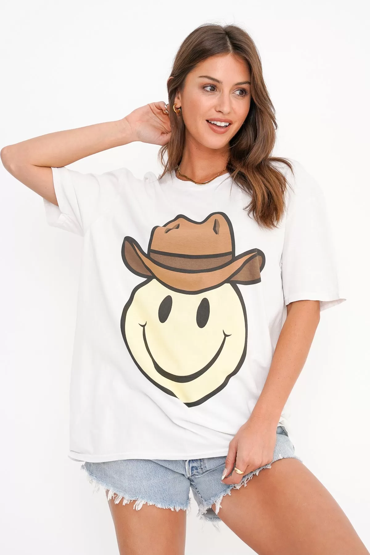 Project Social Tee Howdy Oversized Tee