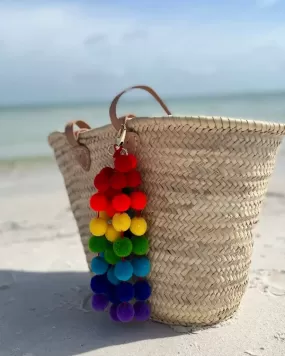 Rainbow Bag Charm