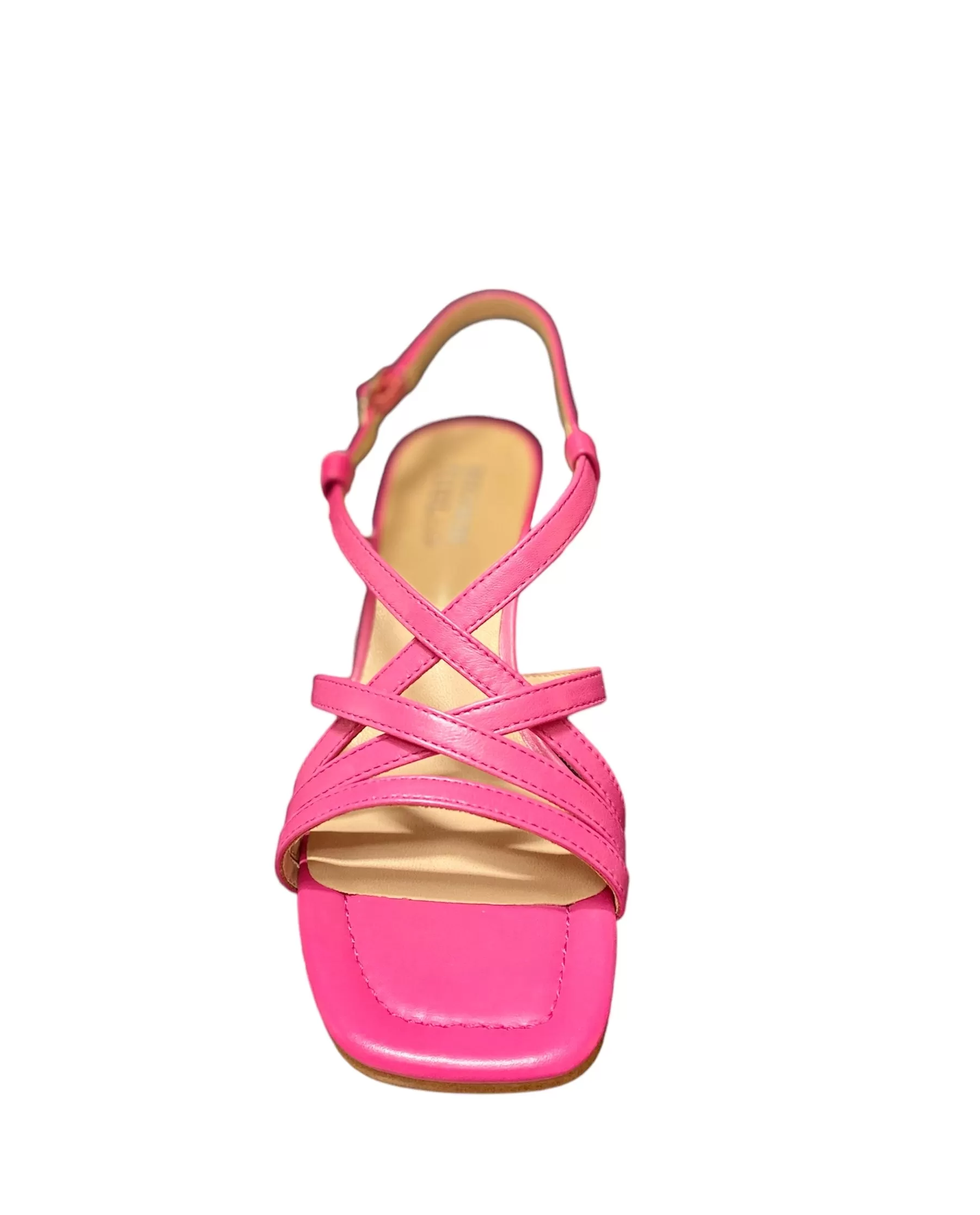 Regarde Le Ciel Fuchsia Pink Leather Sandal