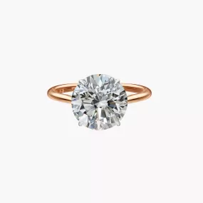 Round Brilliant Cut Solitaire Engagement Ring