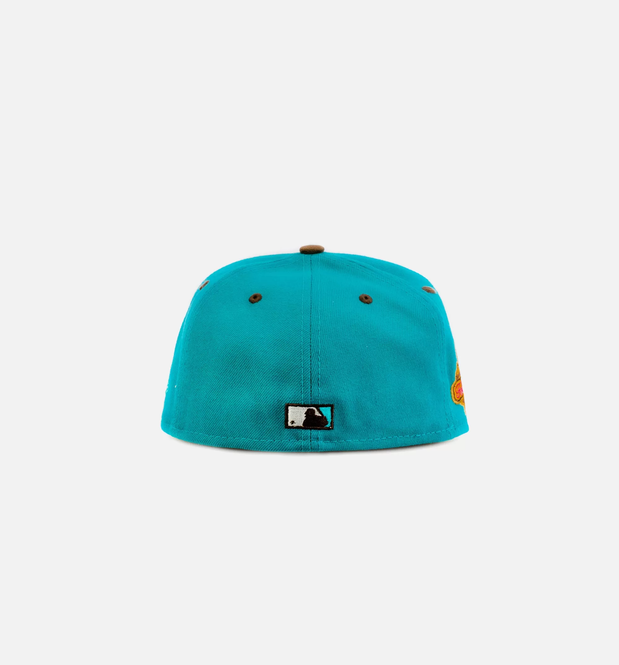 San Francisco Giants 59FIFTY Mens Fitted Hat - Teal Blue/Brown