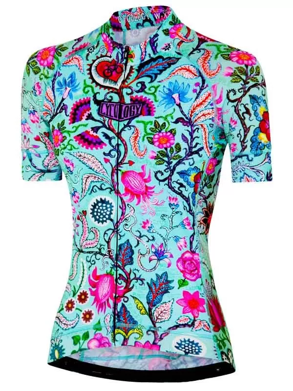 Secret Garden Women's Jersey Aqua