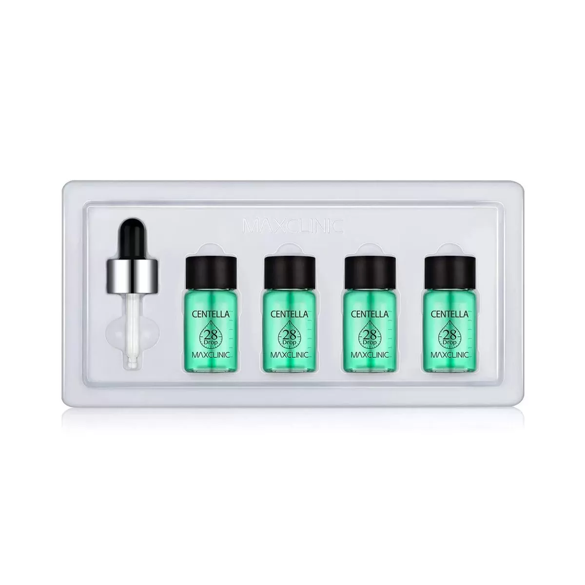 Set de ampollas Maxclinic Centella 28 Drop Ampoule 10ml x 4ud