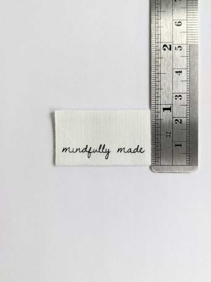 Sew-in Labels by Intensely Distracted | Mindfully Made