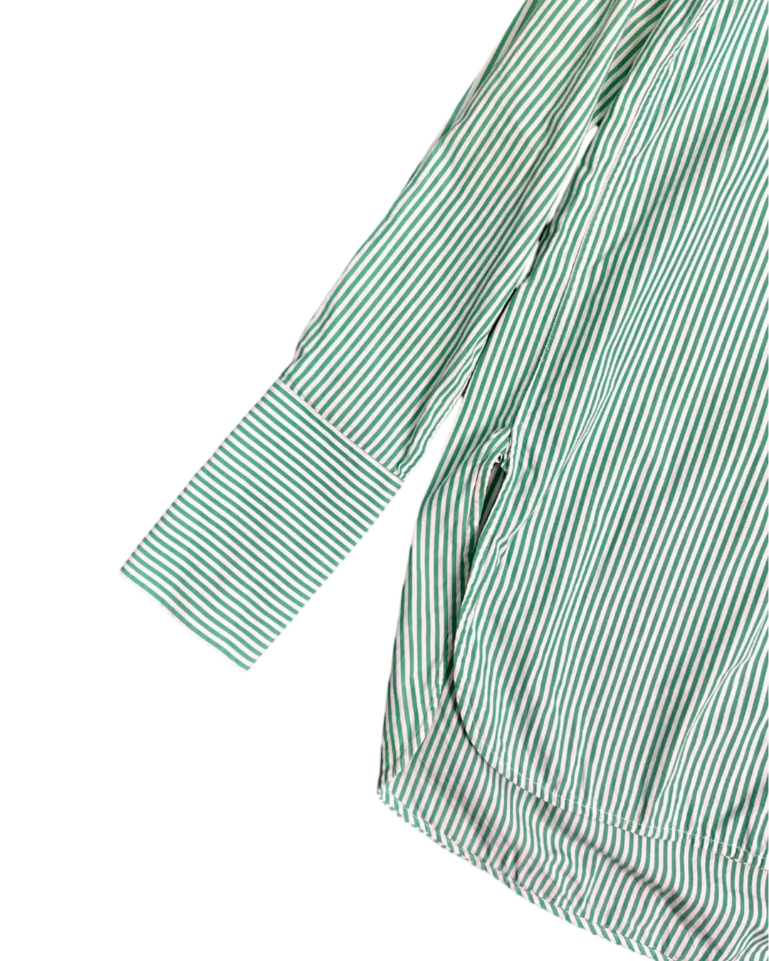 Size 6 - Scanlan Theodore Green and White Stripe Top