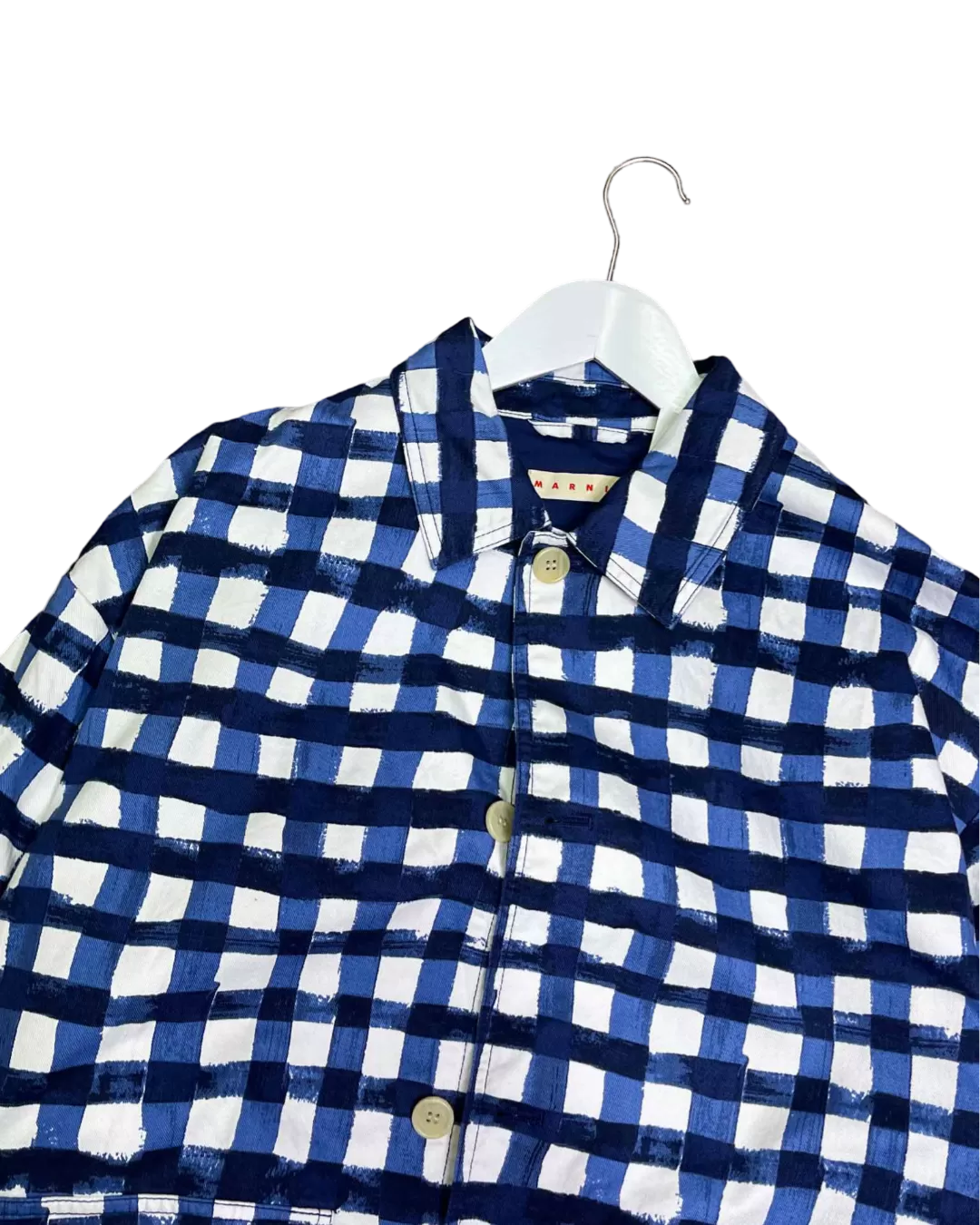 Size L - Uniqlo x Marni Oversized Check Utility Jacket