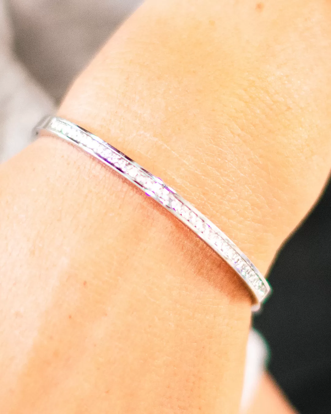 Stainless Steel Crystal Bracelet