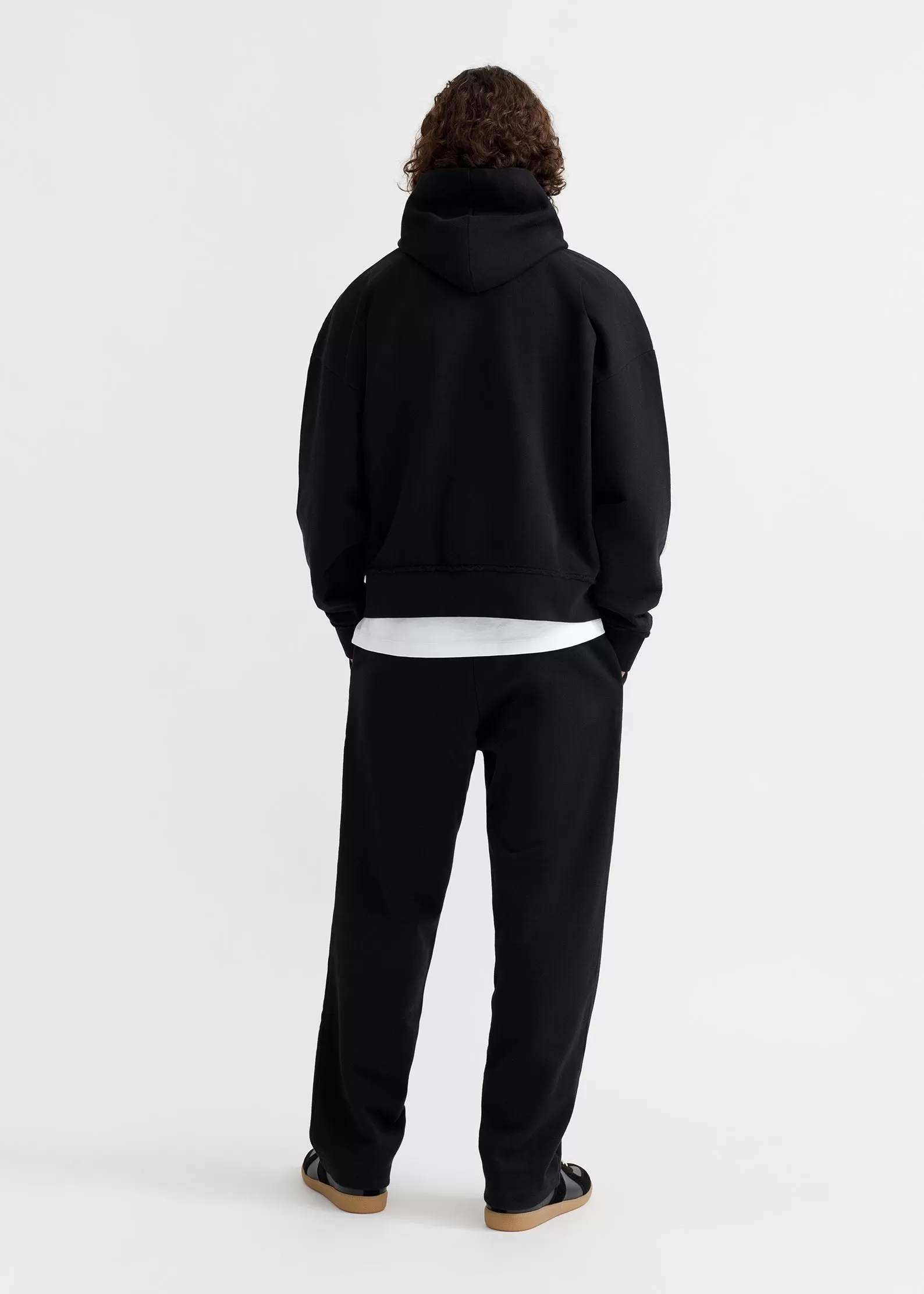 Straight Sweatpants - Black