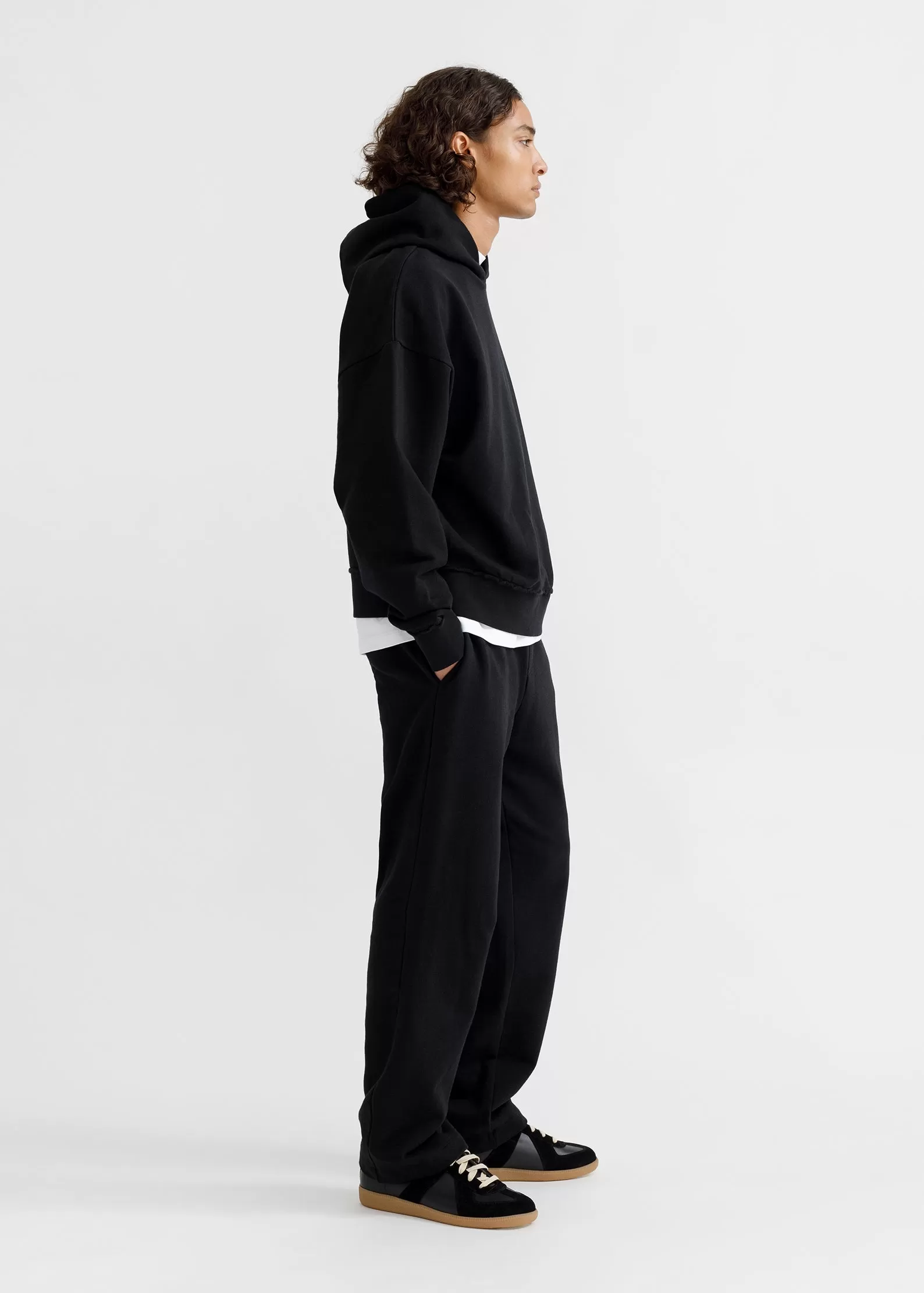 Straight Sweatpants - Black